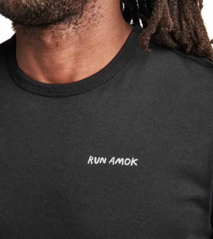 Roark Mathis Core Running Tee Black Discount