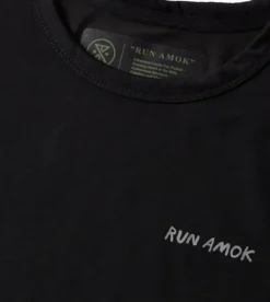 Roark Mathis Core Running Tee Black Discount