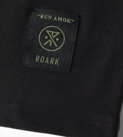 Roark Mathis Core Running Tee Black Discount