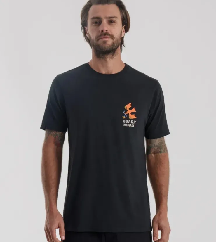 Roark Nomads Premium Tee Black