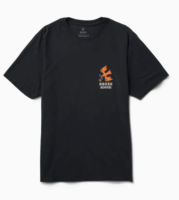 Roark Nomads Premium Tee Black