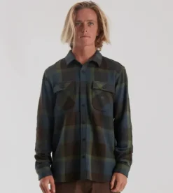 Roark Nordsman Cotton Long Sleeve Flannel Orion Clearance