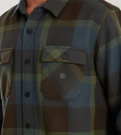 Roark Nordsman Cotton Long Sleeve Flannel Orion Clearance