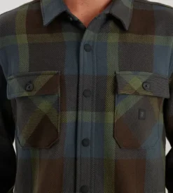 Roark Nordsman Cotton Long Sleeve Flannel Orion Clearance
