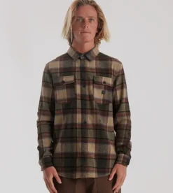 Roark Nordsman Long Sleeve Flannel Hillside Hot