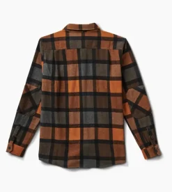 Roark Nordsman Long Sleeve Flannel Pecan Clearance