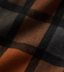 Roark Nordsman Long Sleeve Flannel Pecan Clearance