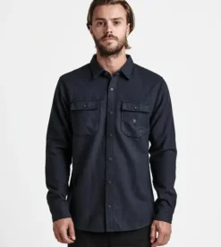 Roark Nordsman Long Sleeve Flannel DarkNavy