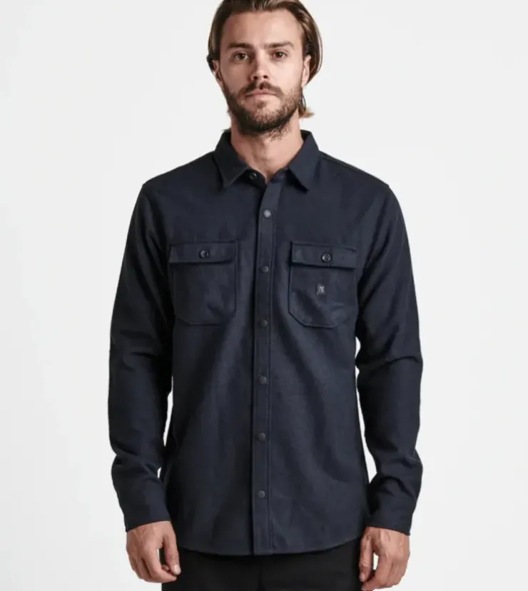 Roark Nordsman Long Sleeve Flannel DarkNavy