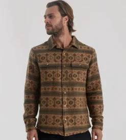 Roark Nordsman Teton Long Sleeve Flannel Hillside Hot