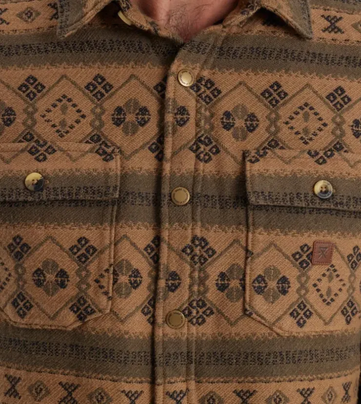 Roark Nordsman Teton Long Sleeve Flannel Hillside Hot