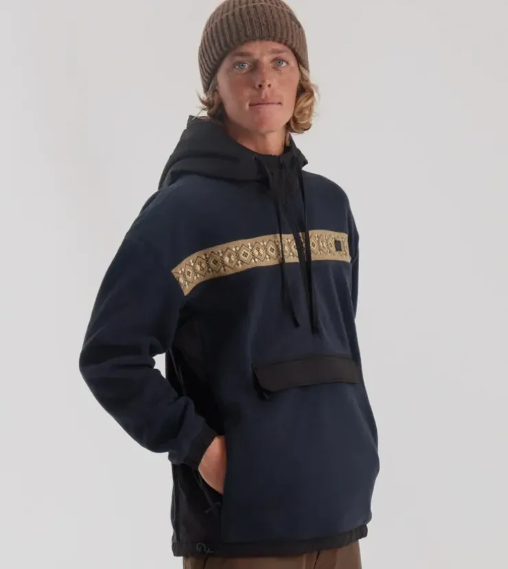 Roark Overland Anorak Hoodie DarkNavy Discount