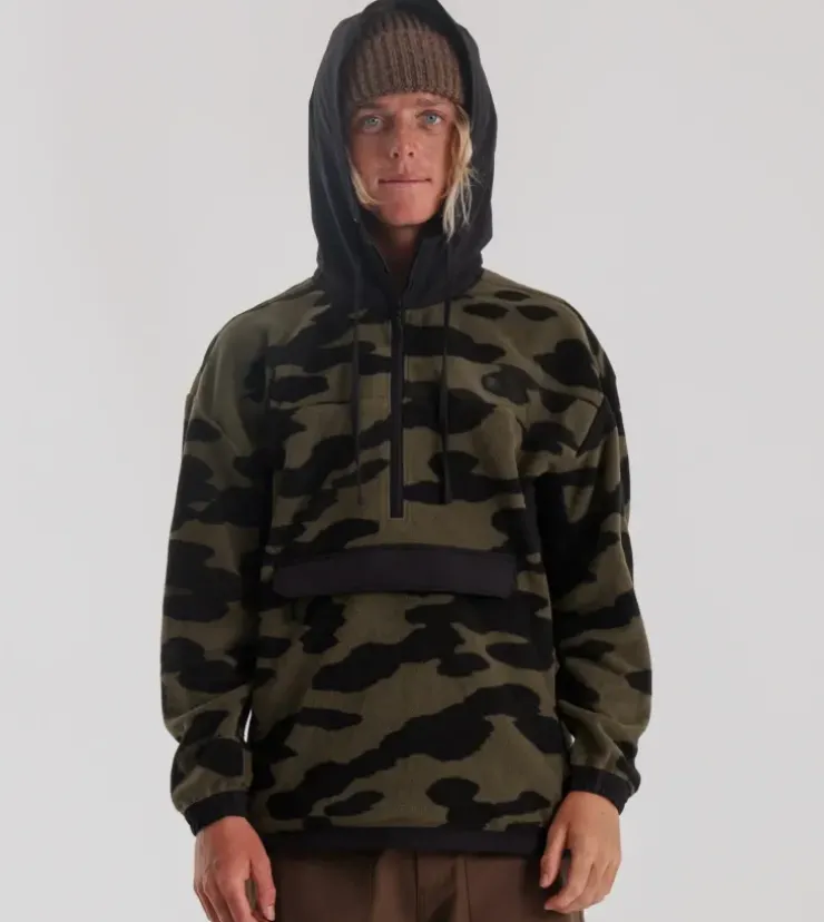 Roark Overland Anorak Hoodie DarkMilitary Hot