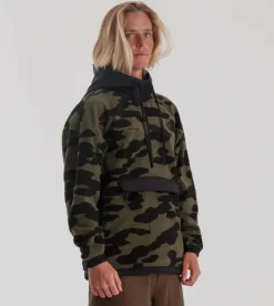 Roark Overland Anorak Hoodie DarkMilitary Hot