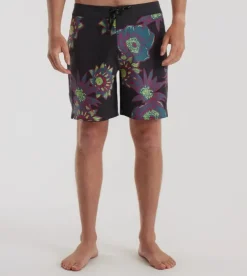 Roark Passage Boardshorts 17" AuroraFloraBlack Hot