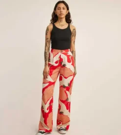 Roark PIC Pants BrightRedVintageCrane Sale