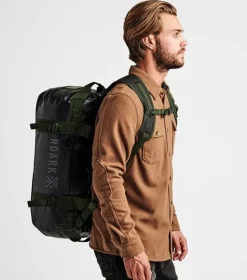 Roark Pony Keg 60L Convertible Duffel Bag Black