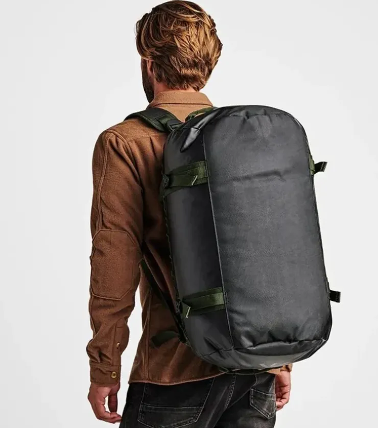 Roark Pony Keg 60L Convertible Duffel Bag Black