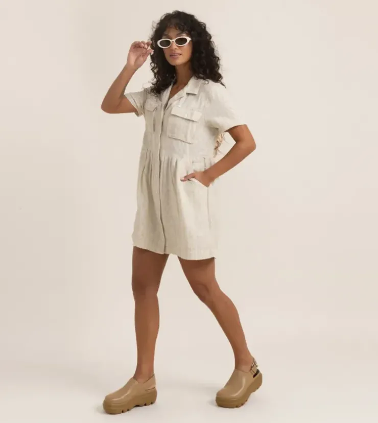 Roark Riviera Dress Coconut Discount