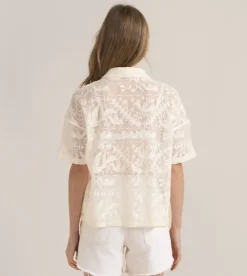 Roark Riviera Short Sleeve Shirt Coconut Sale