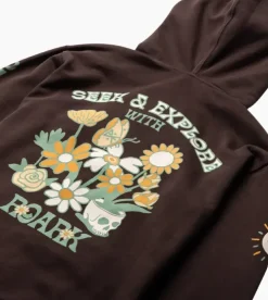 Roark Seek & Explore Hoodie Kaffa Clearance