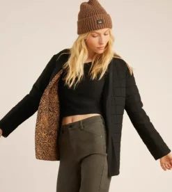 Roark Tora Quilted Jacket Reversible Tobacco Best