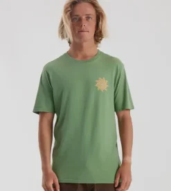 Roark Vortex Premium Tee Willow Hot