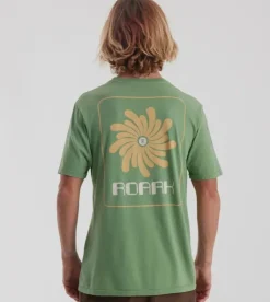 Roark Vortex Premium Tee Willow Hot