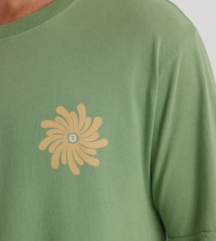 Roark Vortex Premium Tee Willow Hot