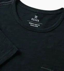 Roark Well Worn Mid Organic Knit Top Black Best