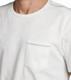 Roark Well Worn Mid Organic Knit Top OffWhite