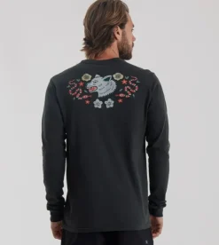 Roark Wolfpack LS Premium Tee Black New
